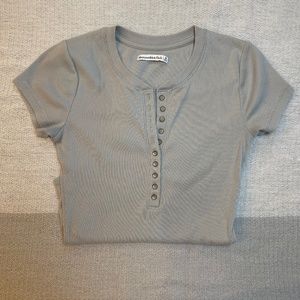 Abercrombie & Fitch Henley Bodysuit Women’s Medium